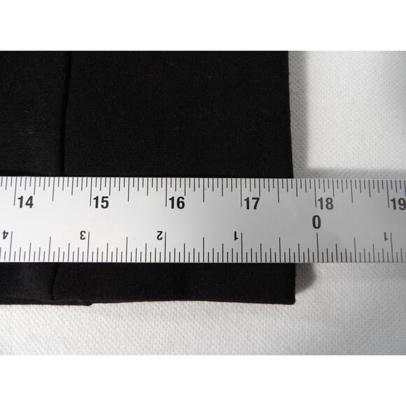 Diane Von Furstenburg Koto Pencil Skirt Sz 8 Black Zip Close Pockets Ponte Knit - Picture 12 of 15